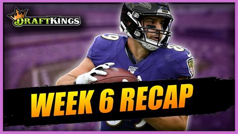 Fantasy Football Recap: DraftKings NFL DFS .
